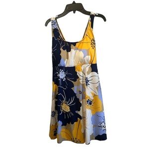 Womens swimsuits dress size Large Floral Yellow, Navy Blue,white,baby blue flowy